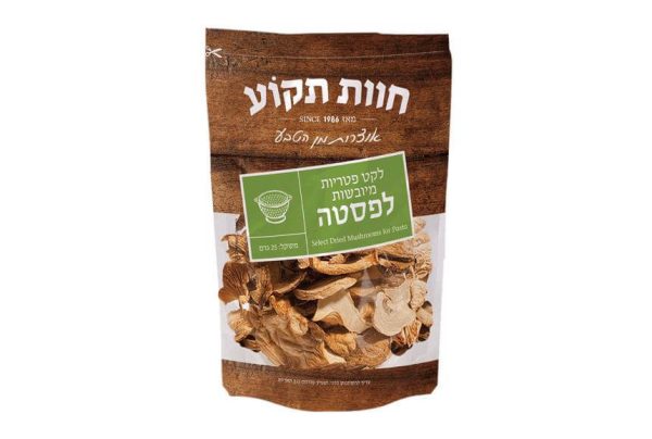 פטריות מיובשות לפסטה