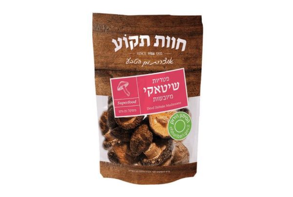 פטריות מיובשות שיטאקי